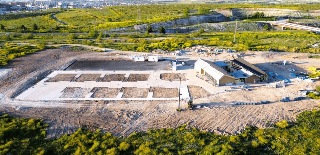 Avance de obra en Los Cerros en abril