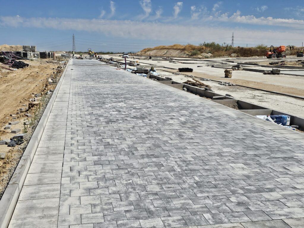 Avances de obra en Los Cerros durante 2025: pavimentación