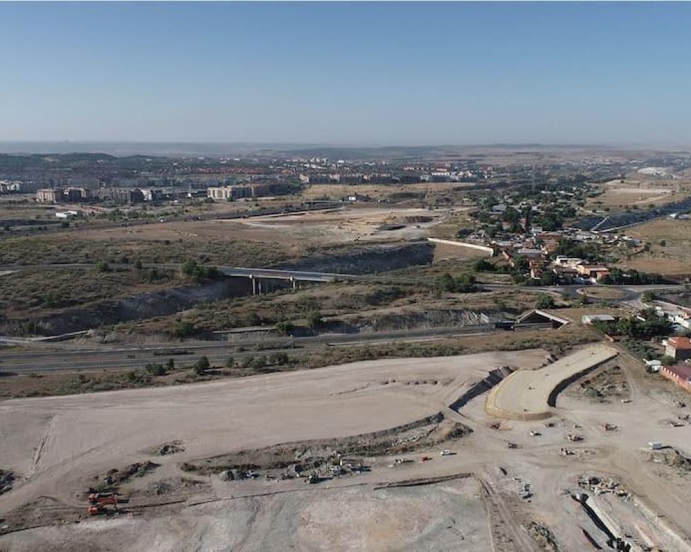 Avance de obra en Los Cerros en agosto de 2023