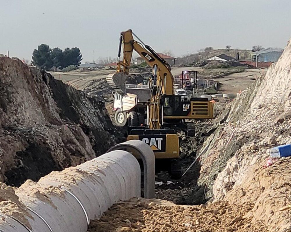 Avance de obra en Los Cerros en febrero de 2024