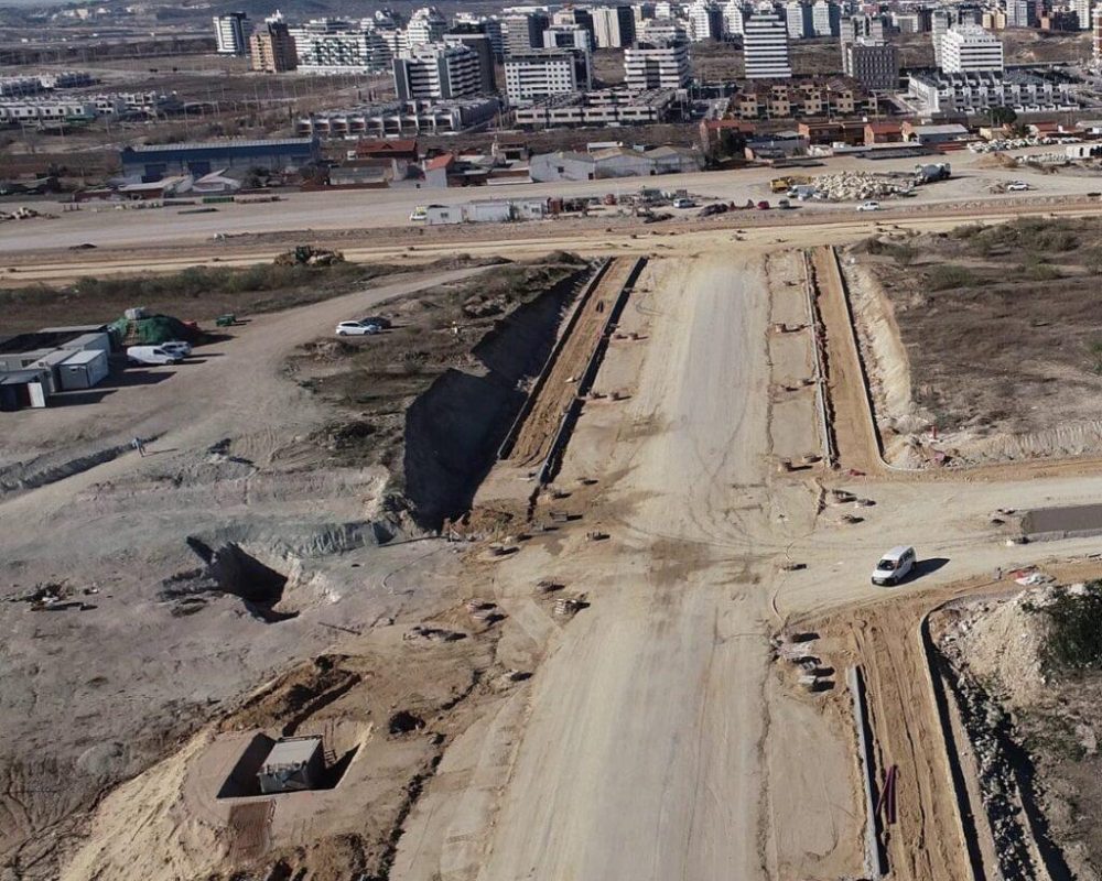 Avance de obra en Los Cerros en febrero de 2025