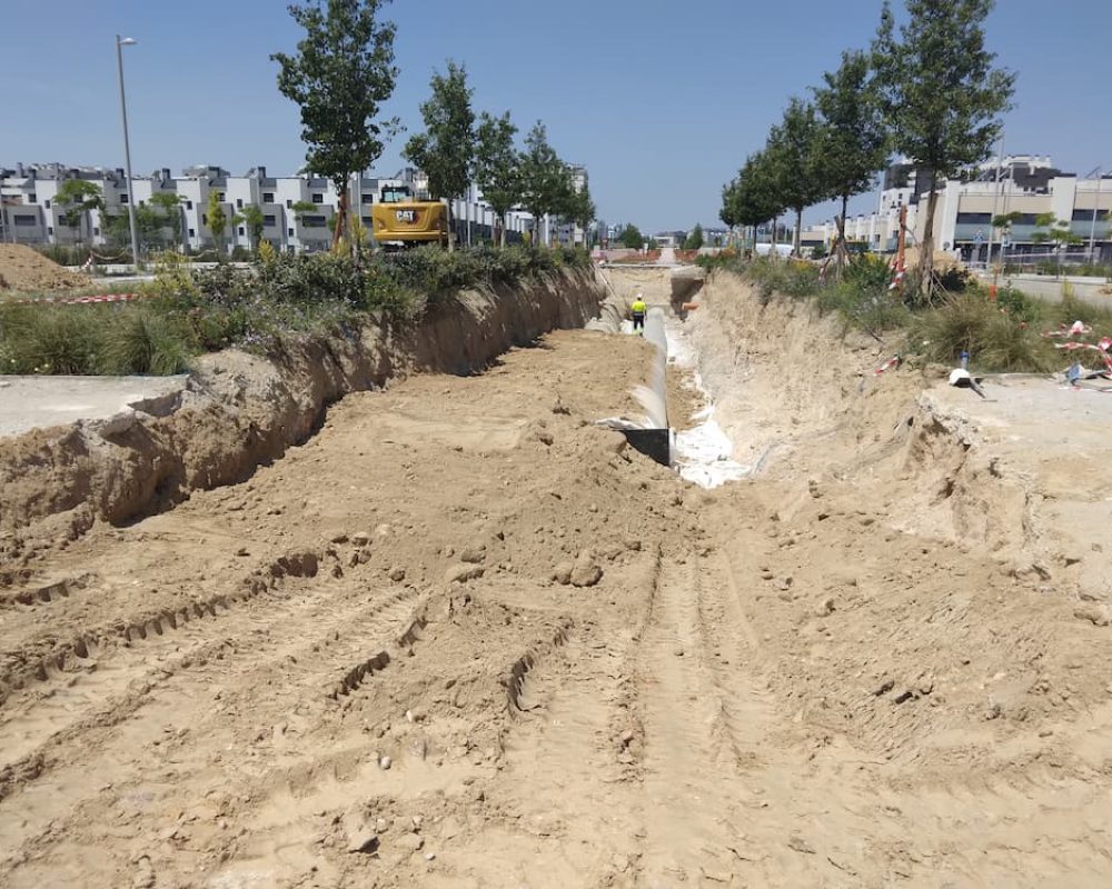 Avance de obra en Los Cerros en junio de 2023