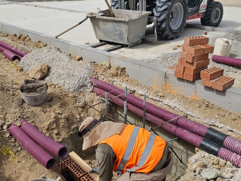 Avance de obra en Los Cerros en junio de 2025