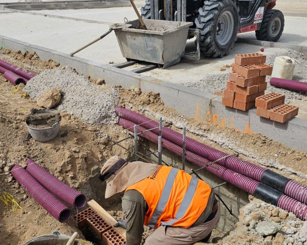 Avance de obra en Los Cerros en junio de 2025