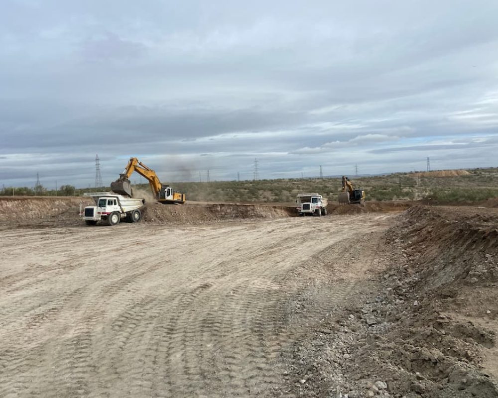 Avance de obra en Los Cerros en noviembre de 2022