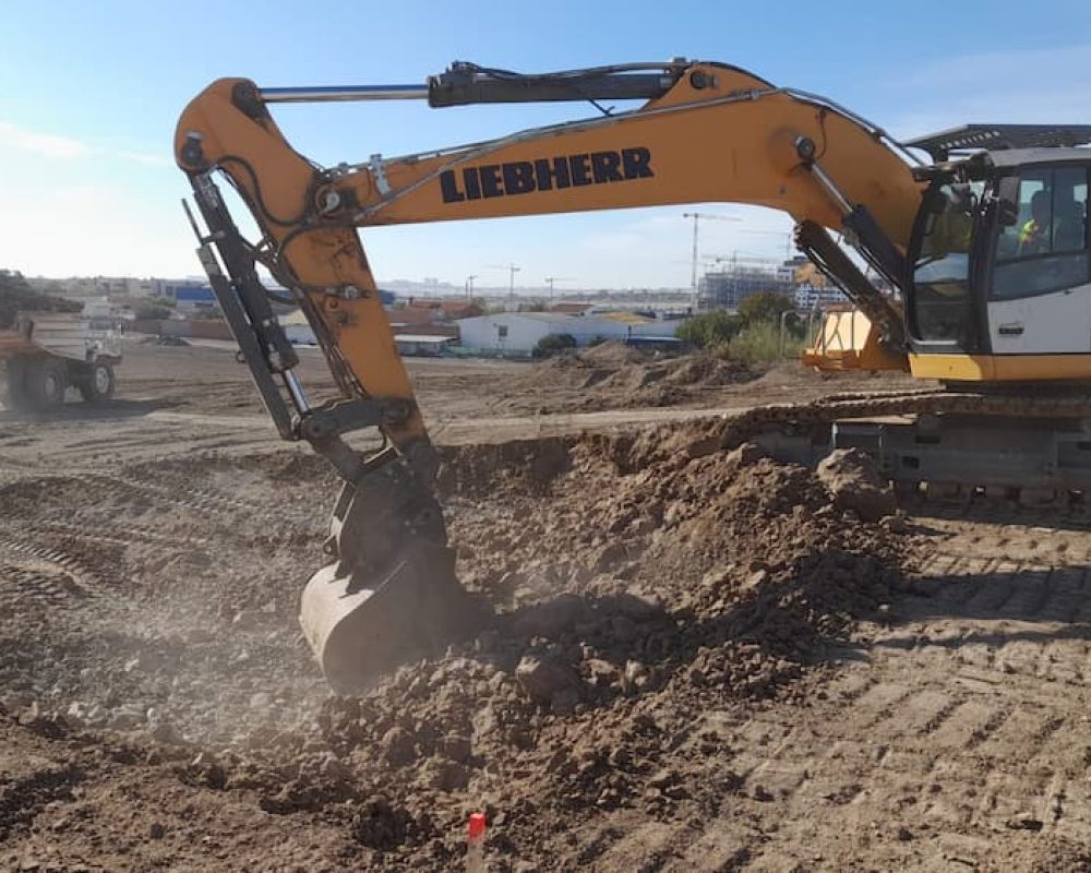 Avance de obra en Los Cerros en noviembre de 2022
