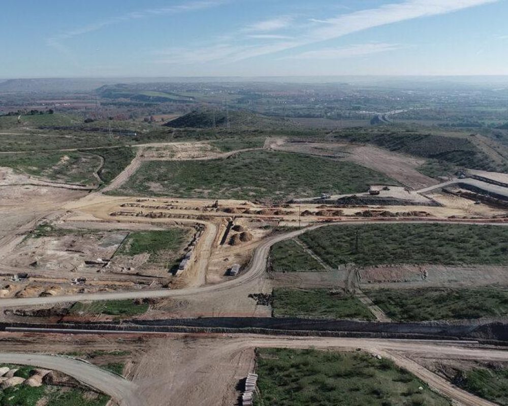Avance de obra en Los Cerros en noviembre de 2023