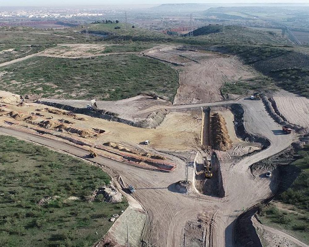 Avance de obra en Los Cerros en octubre de 2023
