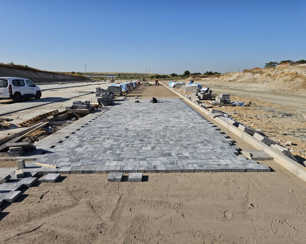 Avances de obra en Los Cerros durante 2025: pavimentación