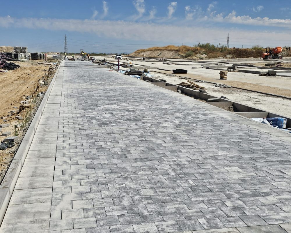 Avances de obra en Los Cerros durante 2025: pavimentación